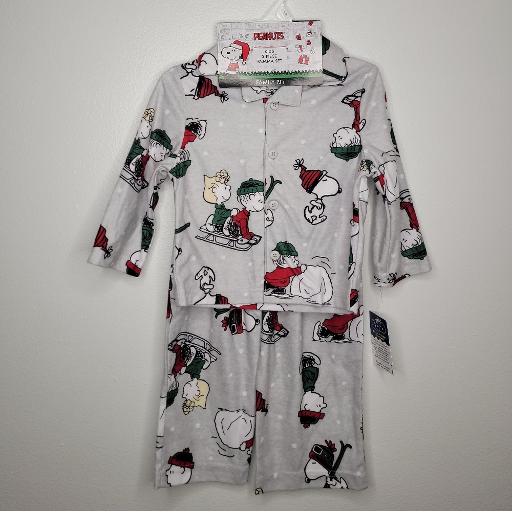 Peanuts Kids 2 Piece Set Pajamas